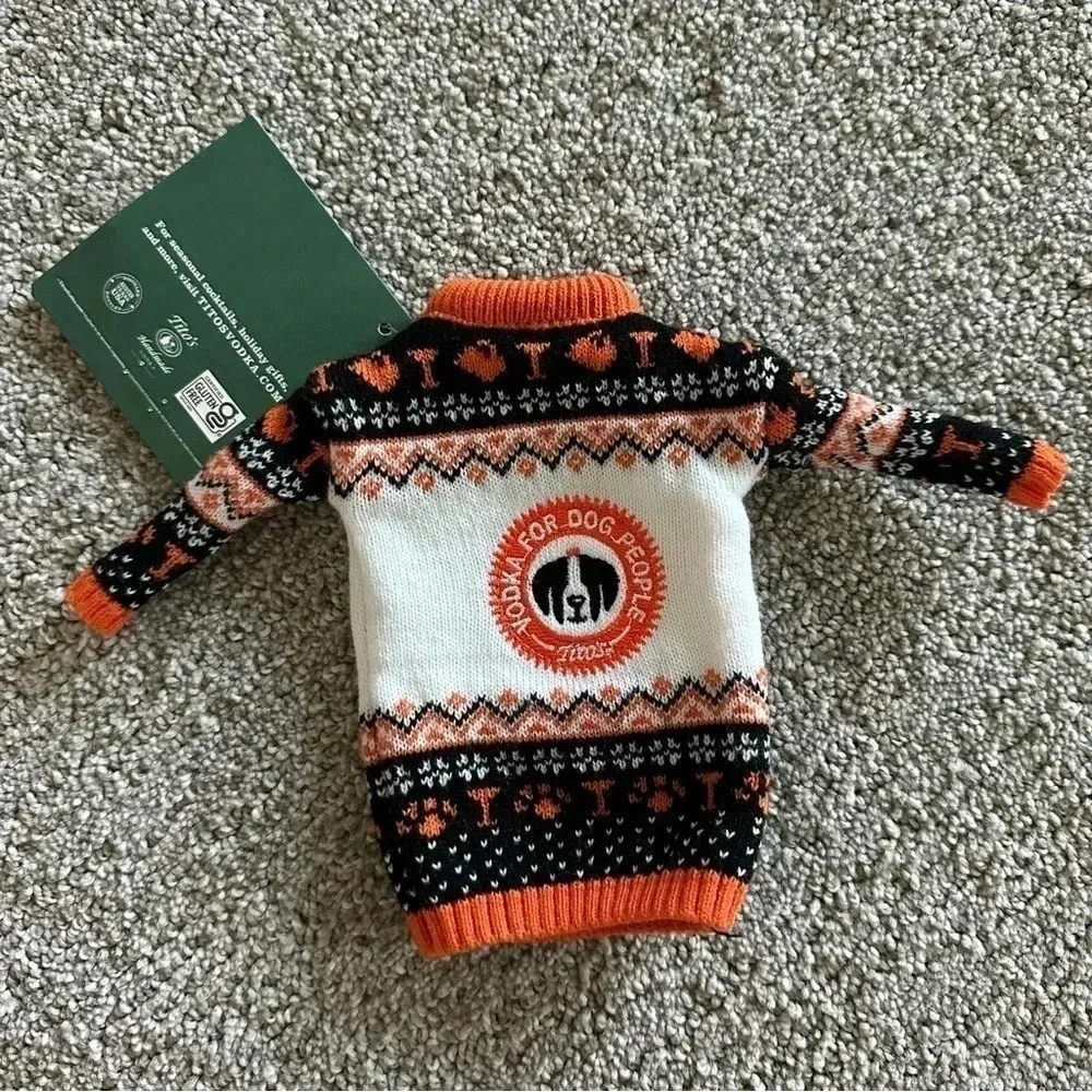 Tito's‎ Handmade Vodka For Dog People Bottle Sweater
